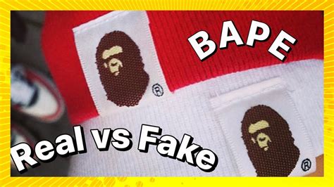 how to tell if bape bag is fake|how to identify a bape.